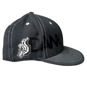 Grassroots California DANK Skunk Black Baseball Hat, Size 7 1/8, Streetwear